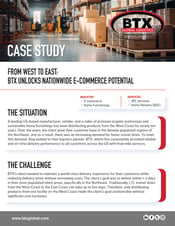 BTX Case Study - E-Commerce