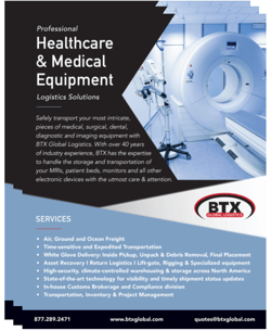 2020 BTX Global Logistics - Healthcare & Medical Equipment