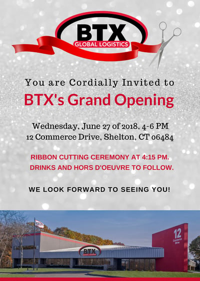 BTX Grand Opening Web Invitation