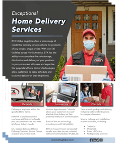 Home Delivery Flyer Thumbnail